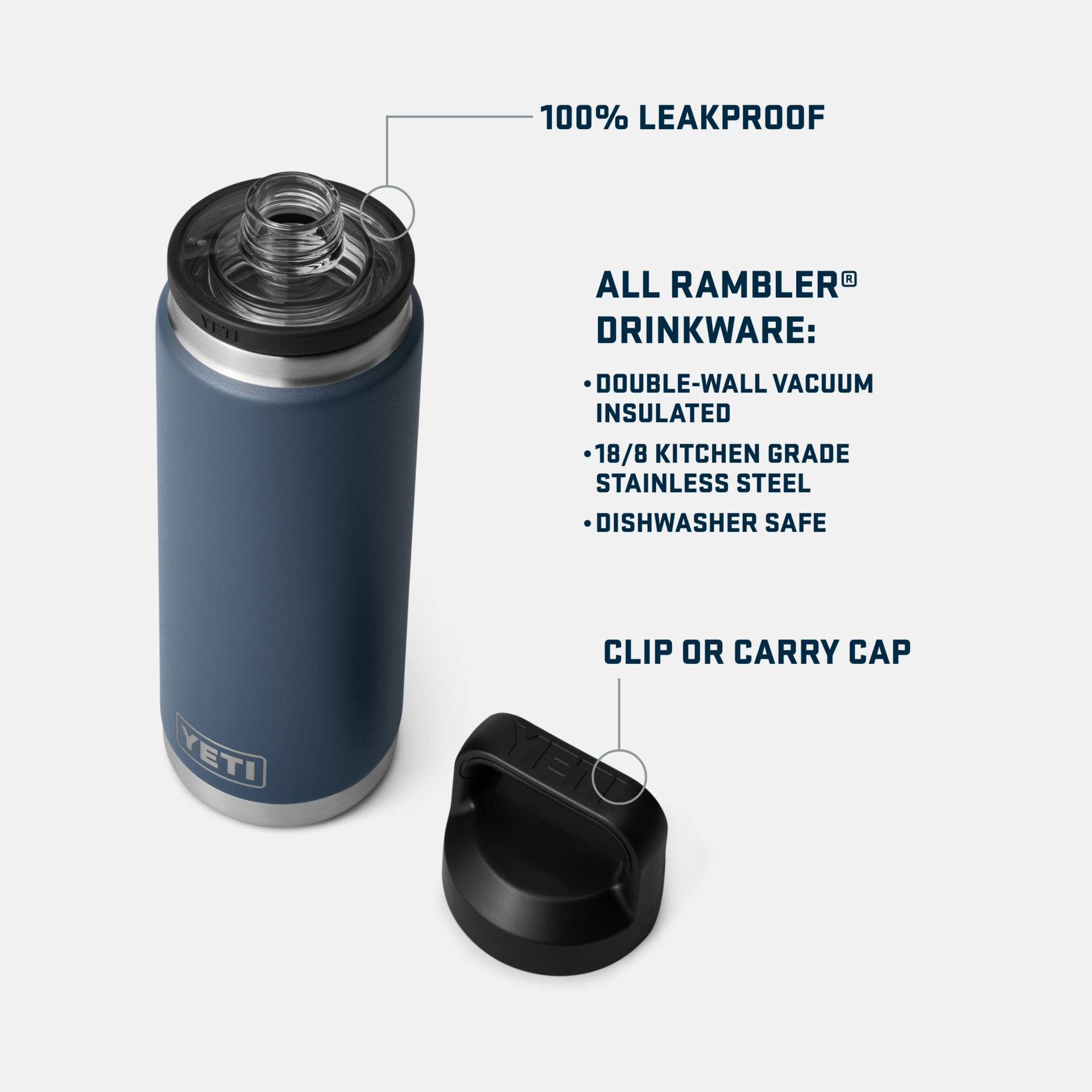 YETI Fandom Collection Go Birds 26 oz Rambler® Water Bottle