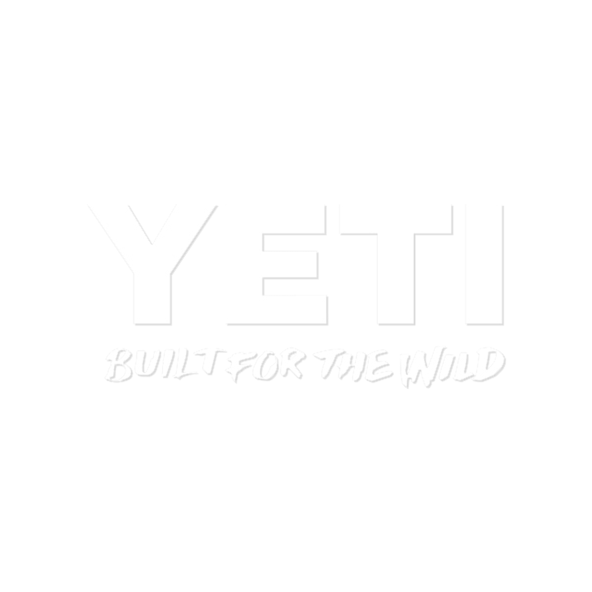 Yeti® BFTW Window Decal Blue