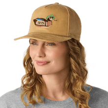 YETI® Duck Corduroy Flat Brim Rope Hat