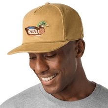 YETI® Duck Corduroy Flat Brim Rope Hat